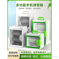 Exclusive Pick Mobile Phone Safe Box Student Staff Mobile Phone Storage Cabinet Wall-Mounted Transpa