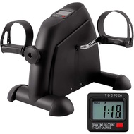 Pedal Exerciser Stationary Under Desk Mini Exercise Bike - Peddler Exerciser with LCD Display, Foot 