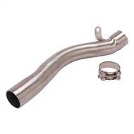 Motorcycle Exhaust System Stainless Steel Muffler Mid Pipe Motorcycle Exhaust Pipe For ZX-10R ZX10R 