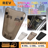 YAMAHA NVX155 V2 Fuel Tank Cover AEROX 155 Petrol Cover Transparent Forged Carbon Honeycomb NVX Fuel