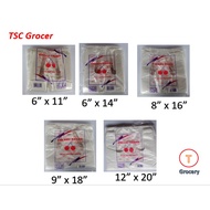 Plastik Bag Bertangkai 6x11, 6x14, 8x16, 9x18, 12x20 (500 gram)