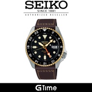 [Official Warranty] Seiko SSK036K1 Men's Leather Strap Watch 42.50mm Jam Tangan Lelaki Automatic Wat