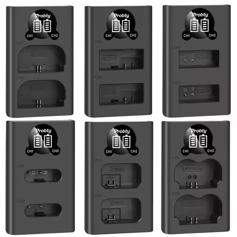 LP-E6 LP-E8 LP-E12 LPE6 NP-FW50 NP-F550 NP-W235 NP-BX1 EN-EL14 EL14 EN-EL15 EN-EL23 LED Camera Batte