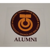 UTM Alumni Sticker tampal dalam