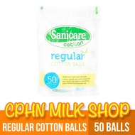 Sanicare Regular Cotton Balls 50 Balls