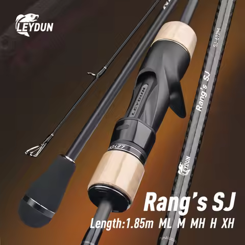 LEYDUN Rang’s SJ Slow Jigging Fishing Rods ML M MH H XH 1.85m Saltwater Boat Casting Rod High Carbon