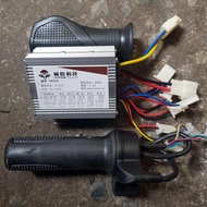 Bộ IC điều khiển tốc độ motor DC 24v 500w kèm tay ga