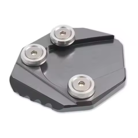 Motorcycle Kickstand Foot Side Stand Extension Pad Support Plate Enlarge Stand For GSX-S125 GSX-S150