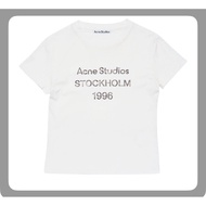 Acne Studios Logo T-Shirt Off White
