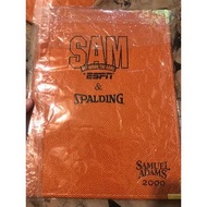 絕版 二手 未使用 早期 NBA 斯伯丁Spalding  ESPN Sam 籃球 文件夾