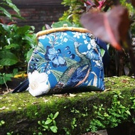 【竹節系列】孔雀開屏竹節包