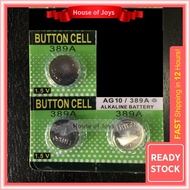 [Ready Stock] AG10 Battery X 3