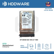 HP 300GB SAS 10K 2.5" HDD // 493083-001 // 492620-B21 // EG0300FBVFL