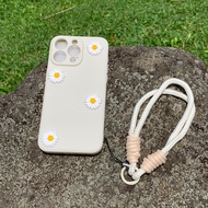 Case Bunga + Strap Boni FOR REALME NOTE 50 REALME C35 C55 C53 C51S REALME NOTE 60 REALME C65 C67 C30