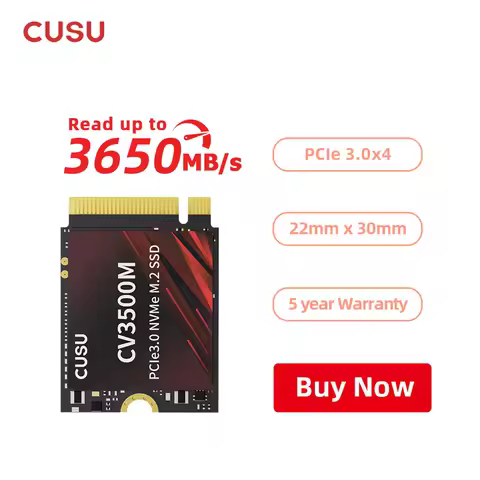CUSU 2230 SSD M2 NVMe 512GB 1TB Hard Disk M.2 2230 PCIe3.0 Nmve M2 SSD Internal Solid State Drive fo