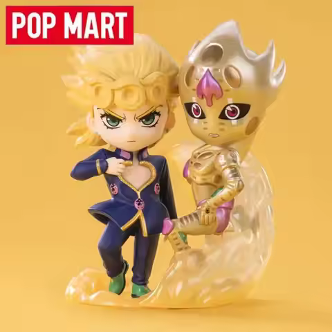 POP MART GONG JOJO's Bizarre Adventure Golden Wind Series Blind Box Guess Bag Original Toys Mystery 