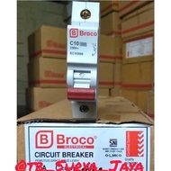 MINIATURE CIRCUIT BREAKER MCB - 10 AMPERE BROCO