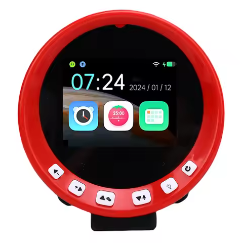 AI Smart Alarm Clock WiFi Educational Multifunctional Digital Alarm Clock Voice Reminder for Student