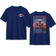 KAOS MOBILE LEGENDS - BAJU SKIN DYRROTH NARAKA FLAME - ATASAN LENGAN PENDEK PRIA S-5XL T02