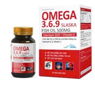 Alaska Omega 3.6.9 Bổ Não Tăng Cường Thị Lực Giảm Nguy Cơ Mắc Bệnh Tim Mạch Alaska Omega 3