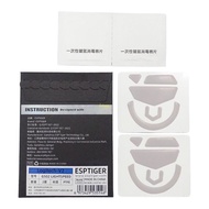 BT 2 Sets pack Tiger Gaming Mouse Feet Mouse Skate For G502 HERO LIGHTSPEED  Gaming Mouse White Mous