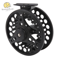 LONNGUVO Casting Fly Reel, Left Right Hand Retrieve 3 Bearings Fly Fishing Reel, Portable Zinc-alumi