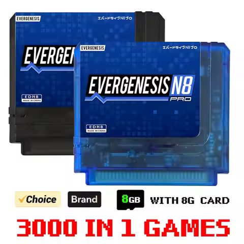 3000 in 1 Game Card ED N8 Pro Game Cartridges With 8G TF Card China For Family Computer Retro Game C