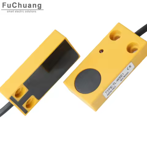 Square Proximity Sensor TL-W5E1 TL-W5F1 TL-W5D1 Distance Range: 5mm DC 12-24VDC NPN PNP NO NC induct