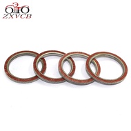 4PCS FOR KAWASAKI EL250 A/C 250 Eliminator 1987-1992 EX250 Ninja 250R ZZ-R250 1986-2007 Exhaust Pipe