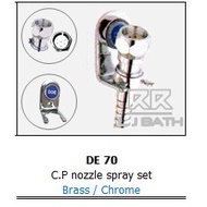 DE 70 C.P nozzle spray set