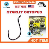 Starlit Octopus Hook (5111) Starlit Fishing Hook Octopus Hook Mata Kail Starlit Fishing Accessories 