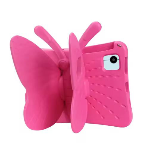 Kids Funda EVA Stand Case Universal For Nokia T21 2022 T20 2021 10.4" Cute 3D Butterfly Tablet Cover