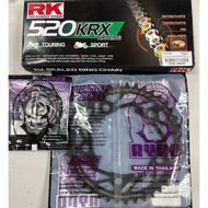 Chain Sprocket CB500F CBR500R All Models (2013-2021)/CB500X (2013-2018) With 520 X-RING Brand RK