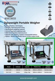 DYNAWEIGHT 100kg x 100g DW-218 Electronic Platform Scale / Chicken Weigher [HQ2300058]