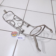 Satria 2T middle trunk Suzuki Satria RU 120 2 Stroke clamp rack Limited Item Rare Classic Motorcycle