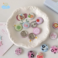 [LI] 6Pcs Cute Cartoon Mini Cartoon Button Badge Kawaii Retro Girls Kids Bapa Pencil Bag DIY Decorat