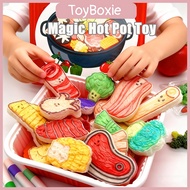 Magic Hot Pot Toy 3D Squeeze Educational Toy Kitchen Pretend Play Toy Play House Bermain Rumah魔法火锅玩具