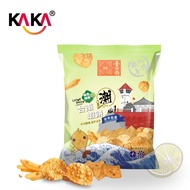 KAKA Tainan Trendy Shrimp Cake 40g Grapefruit Fragrance Lemon Craftsman Handmade Anping Snacks