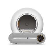 กล่องทิ้งขยะไฟฟ้าอัจฉริยะ-65L พื้นที่ขนาดใหญ่ห้องน้ำแมวอัตโนมัติกึ่งปิด