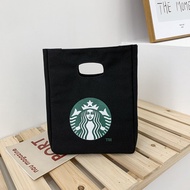 กระเป๋าถือ tote bag กระเป๋าผ้า กระเป๋าแฟชั่น พิมพ์ออกมาแล้ว กระเป๋าผ้าใบ Starbucks กระเป๋าสำหรับคุณแม่ ถุงกาแฟ กระเป๋าถือผ้าใบแคนวาส น่ารักน่ารักๆ สไตล์เกาหลีแบบ กระเป๋าทรงถัง ถุงช้อปปิ้งถุง