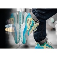 < Taiwan Fresh Meat > 20% off Nike Air Max 270 React AO4971-301 Blue Aqua Blue Jogging Air Cushion