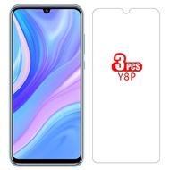 Case for huawei y8p cover screen protector tempered glass on huaweiy8p y 8 p y8 p yp8 8yp soft huawe