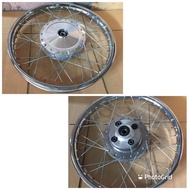 RIM SET TMX155(RAYUS TAKASAGO)BY17 front and rear