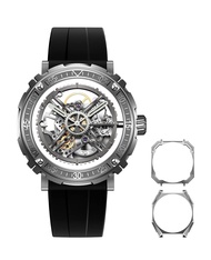 CIGA Design Automatic / Manual Mechanical Watch Magician Series สแตนเลสสตีล / ไทเทเนี่ยมที่ถอดออกได้