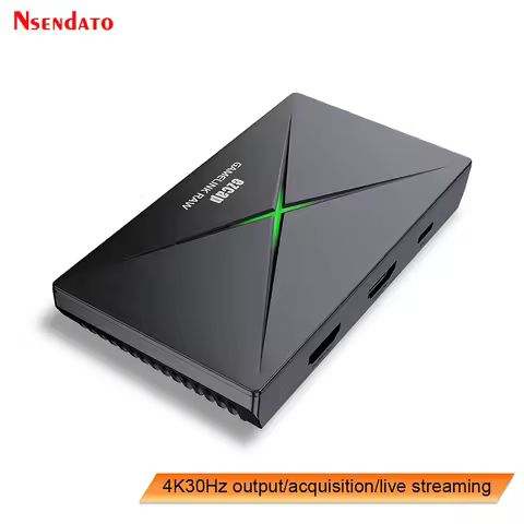 Ezcap333 USB HDMI Video Capture Card 4K 2160p 30fps USB Video Grabber for Game Live Streaming Record