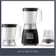 [Office Matters] PHILIPS BLENDER WITH MILL & EXTRA JAR HR2059 BLACK