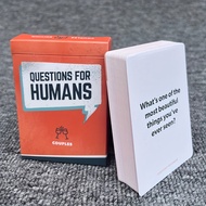 TEMU 1pc English Version Human Questions Couple's - Date Night Cards With -provoking & Relationship-