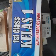 papan nama kelas akrilik gantung custome
