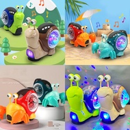 Dancing Jellyfish Crab Snail Statue Desk Accessorie Automatic Obstacle Avoidance Toy Electric Dance 