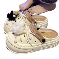 Dép Sục Cross Nữ Dây Chibi Phối Màu Sắc Đế Cao 5cm Dễ Thương Cá Tính SUKCHIBI